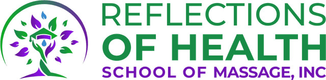 Reflections of Health School of Massage logo